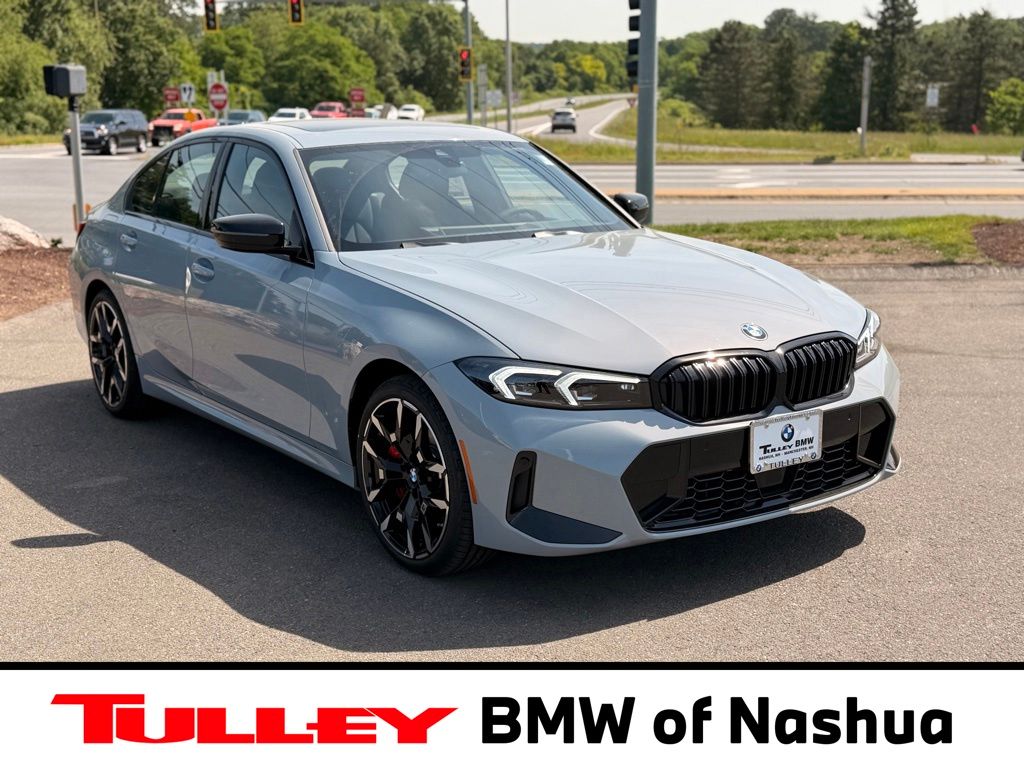Gray (Brooklyn Grey Metallic) 2026 BMW 3 Series Sedan All-Wheel Drive 8-Speed Automatic