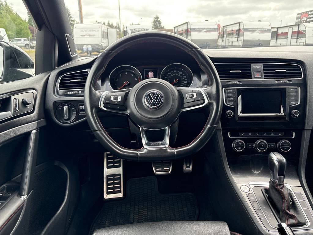 2015 Deep Black Pearl Volkswagen Golf GTI Autobahn FWD Hatchback