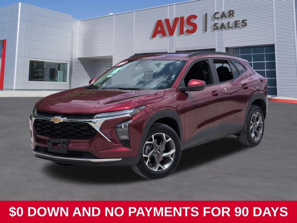 Red (Crimson Metallic) 2025 Chevrolet Trax SUV / Crossover Front-Wheel Drive 6-Speed Automatic