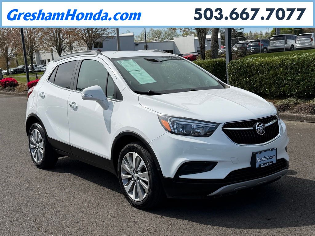 Summit White 2018 Buick Encore Preferred FWD SUV / Crossover Front-Wheel Drive 6-Speed Automatic Overdrive