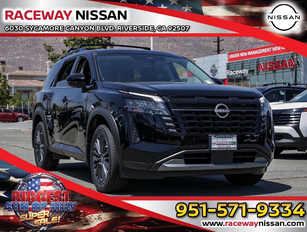 Super Black 2026 Nissan Pathfinder SUV / Crossover Front-Wheel Drive 9-Speed Automatic