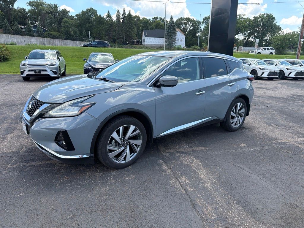 Boulder Gray Pearl 2021 Nissan Murano SUV / Crossover All-Wheel Drive Continuously Variable Transmission