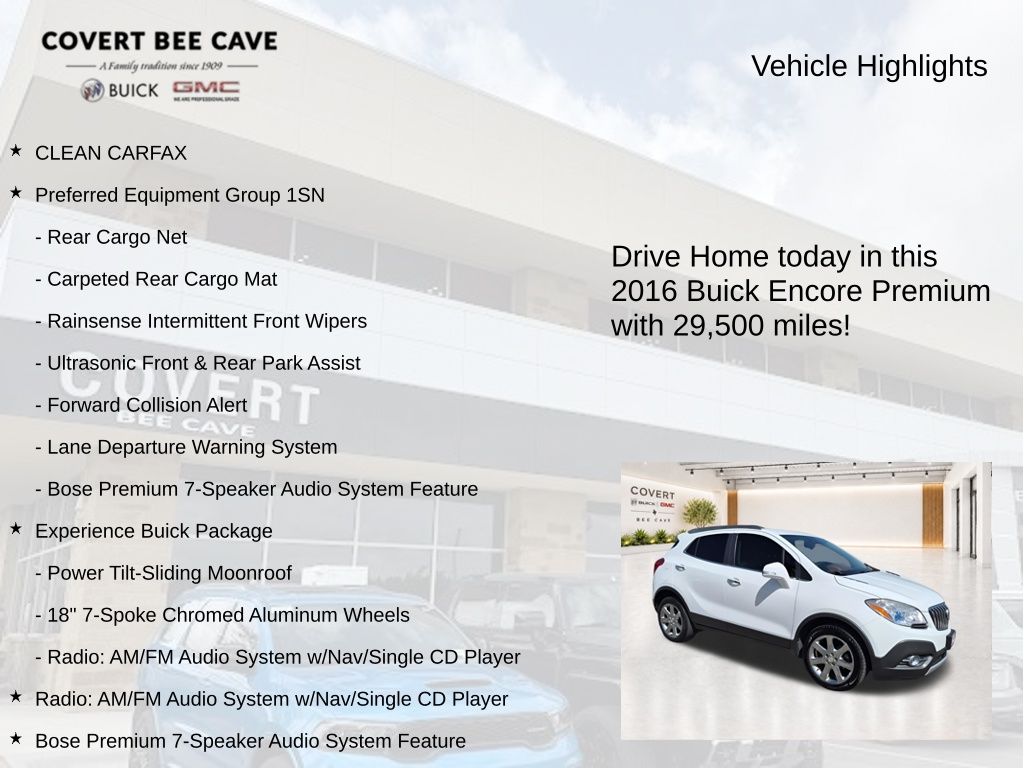 Used 2016 White Buick Premium image 6