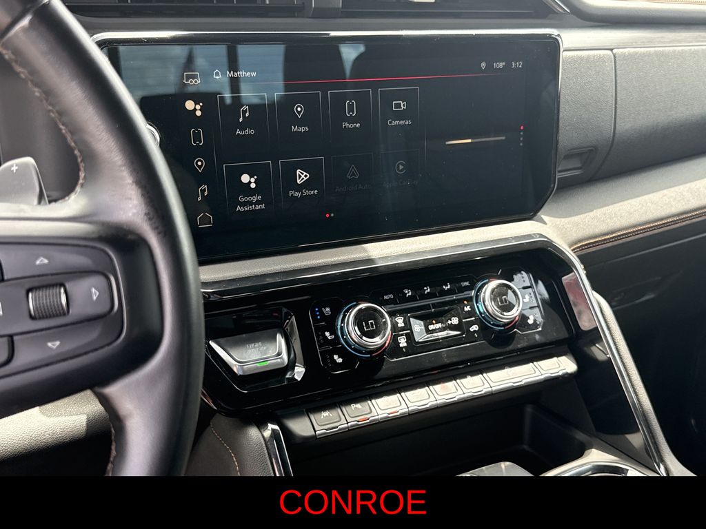 2023 GMC Sierra 1500 AT4 White at DeMontrond Gulf Freeway