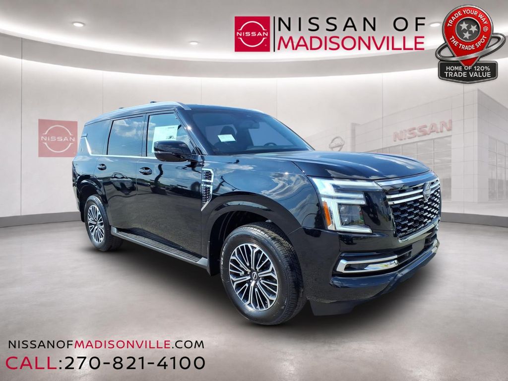 Super Black 2026 Nissan Armada SUV / Crossover Four-Wheel Drive 9-Speed Automatic