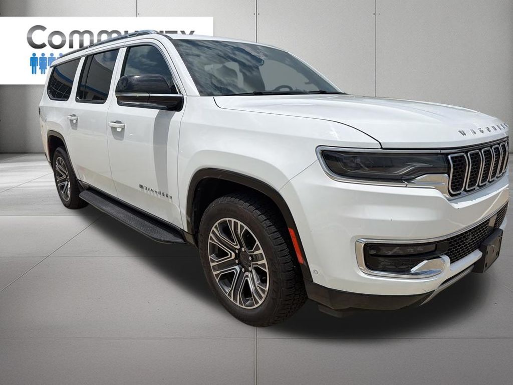 2024 Jeep Wagoneer L Series II White at Texan Dodge Chrysler Jeep Ram