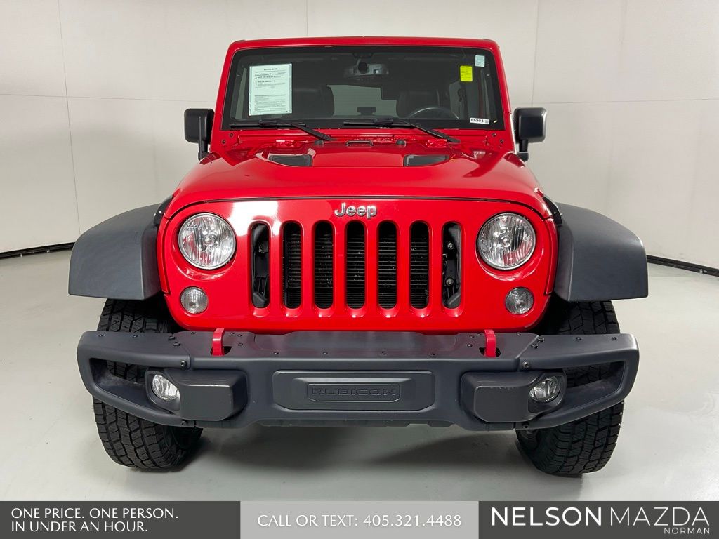 Used 2016 Red Jeep Unlimited Rubicon image 3
