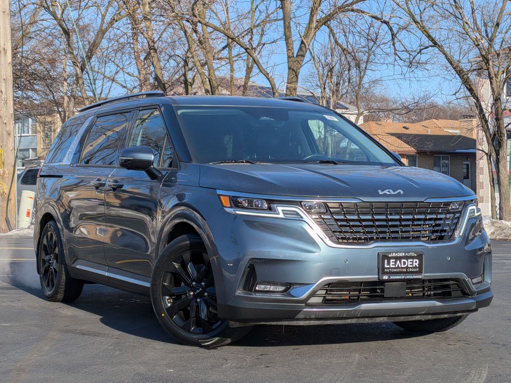 Astra Blue 2022 Kia Carnival SX Prestige FWD Minivan Front-Wheel Drive 8-Speed Automatic