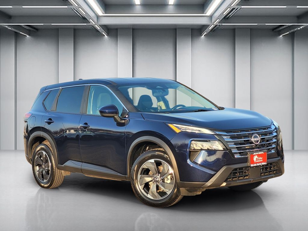 Deep Ocean Blue 2024 Nissan Rogue SV AWD SUV / Crossover All-Wheel Drive Continuously Variable Transmission