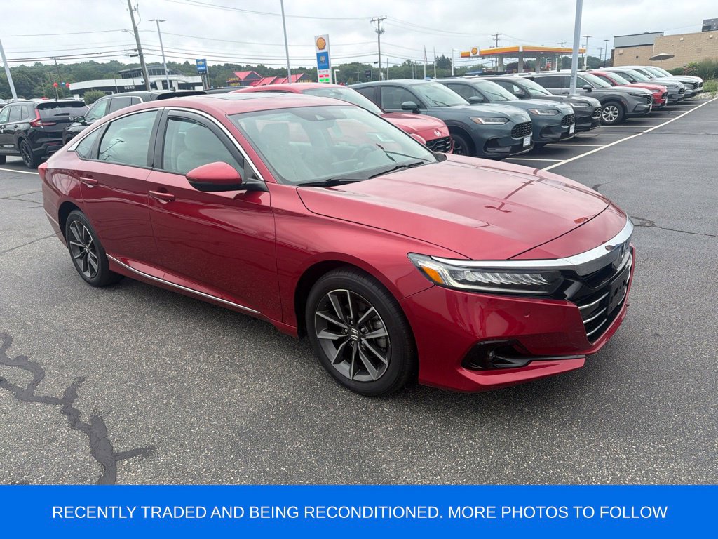 2021 Honda Accord EX-L Red - Grieco Acura - Image 1