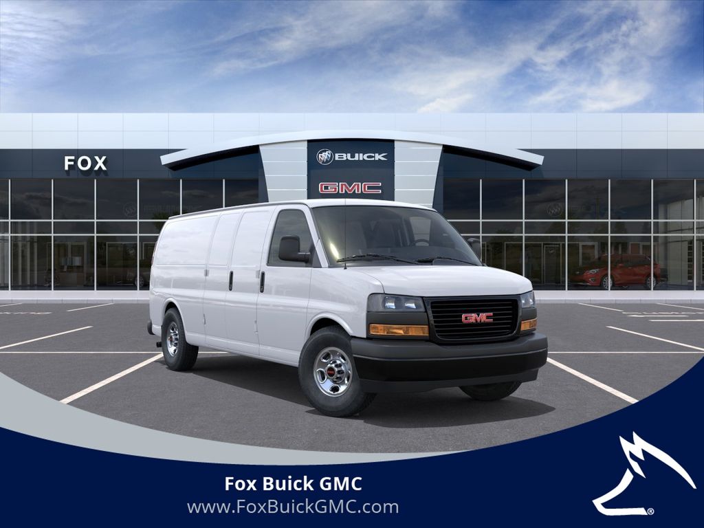 Summit White 2026 GMC Savana Cargo Van Rear-Wheel Drive