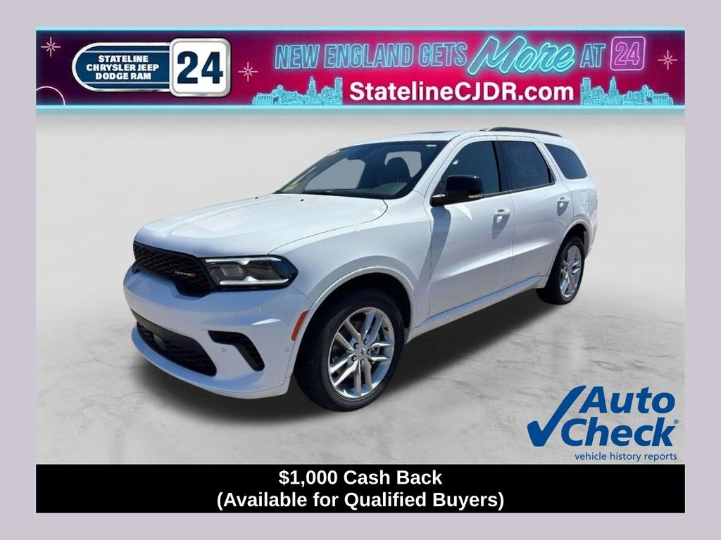 White Knuckle Clearcoat 2026 Dodge Durango SUV / Crossover All-Wheel Drive 8-Speed Automatic