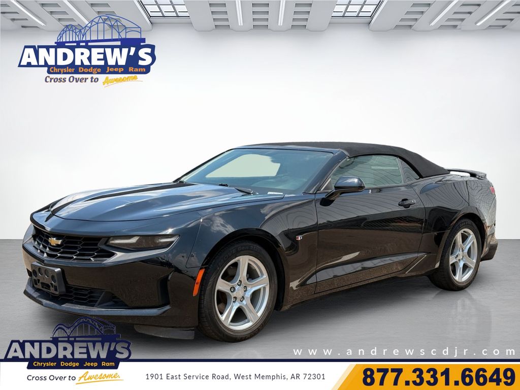 Black 2021 Chevrolet Camaro Convertible Rear-Wheel Drive Automatic