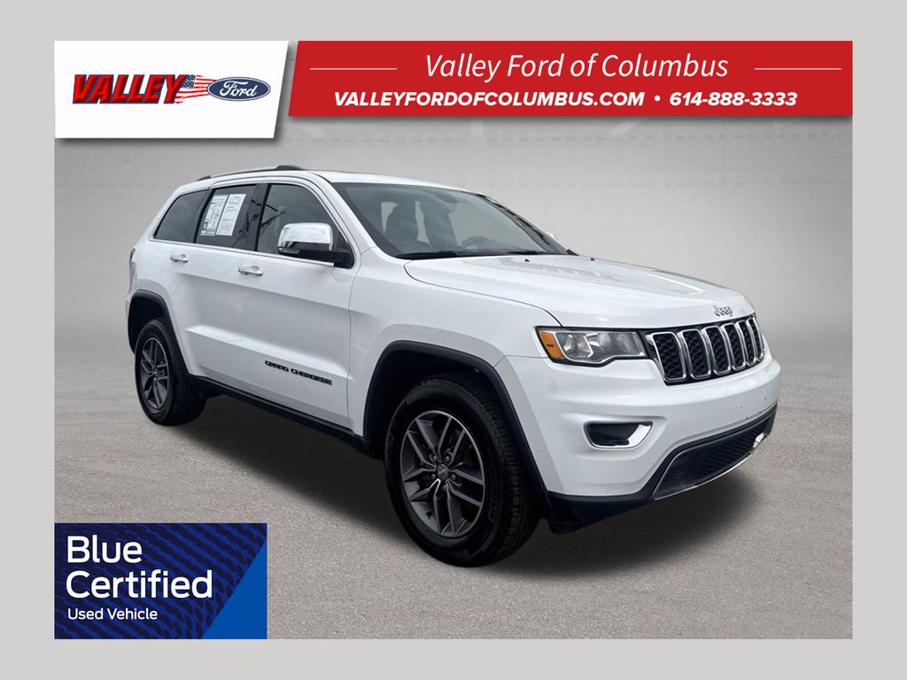 Bright White Clearcoat 2017 Jeep Grand Cherokee SUV / Crossover Four-Wheel Drive 8-Speed Automatic