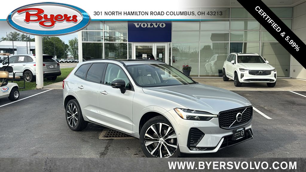 Silver Dawn Metallic 2023 Volvo XC60 SUV / Crossover All-Wheel Drive Automatic