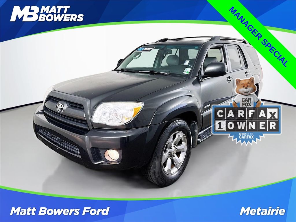 Shadow Mica 2007 Toyota 4Runner Limited V6 SUV / Crossover Rear-Wheel Drive 5-Speed Automatic Overdrive