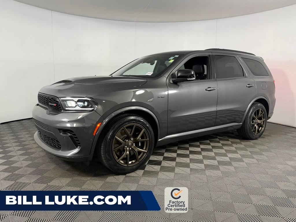 Vapor Gray 2025 Dodge Durango SUV / Crossover All-Wheel Drive 8-Speed Automatic