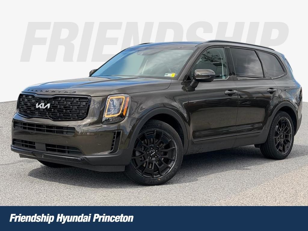 Dark Moss 2022 Kia Telluride SUV / Crossover All-Wheel Drive 8-Speed Automatic