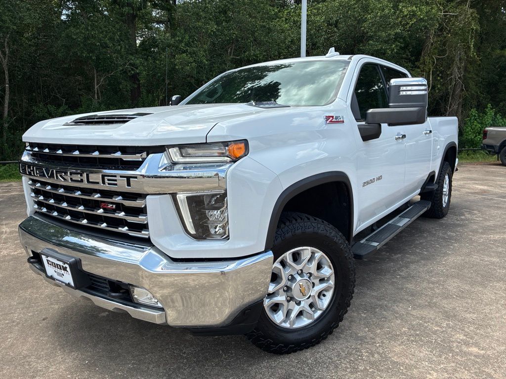 2022 Chevrolet Silverado 2500HD LTZ White at Wharton Ford