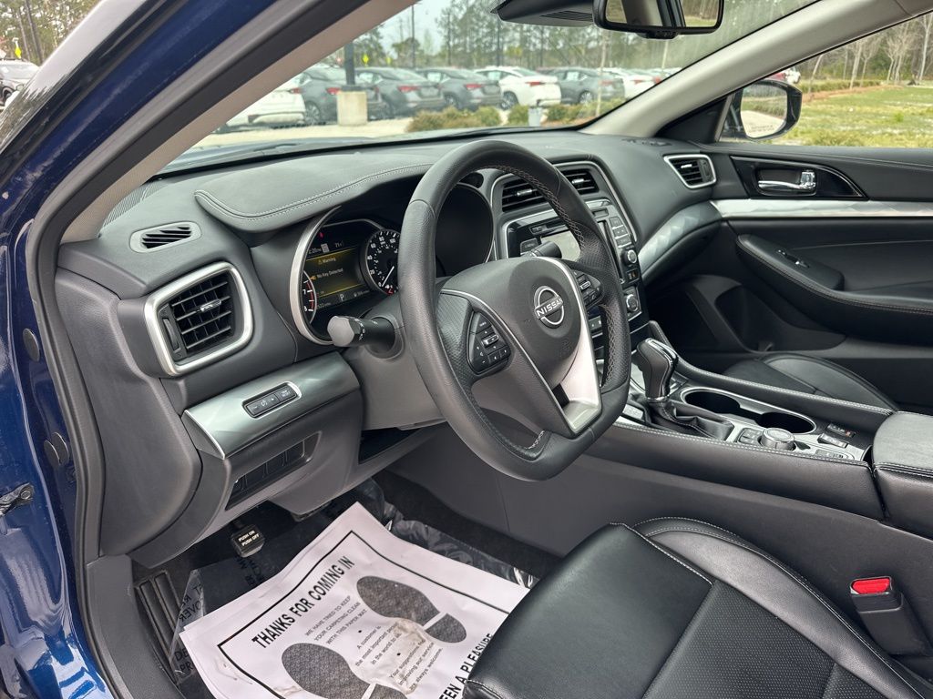 2023 Deep Blue Pearl Nissan Maxima SV FWD Sedan