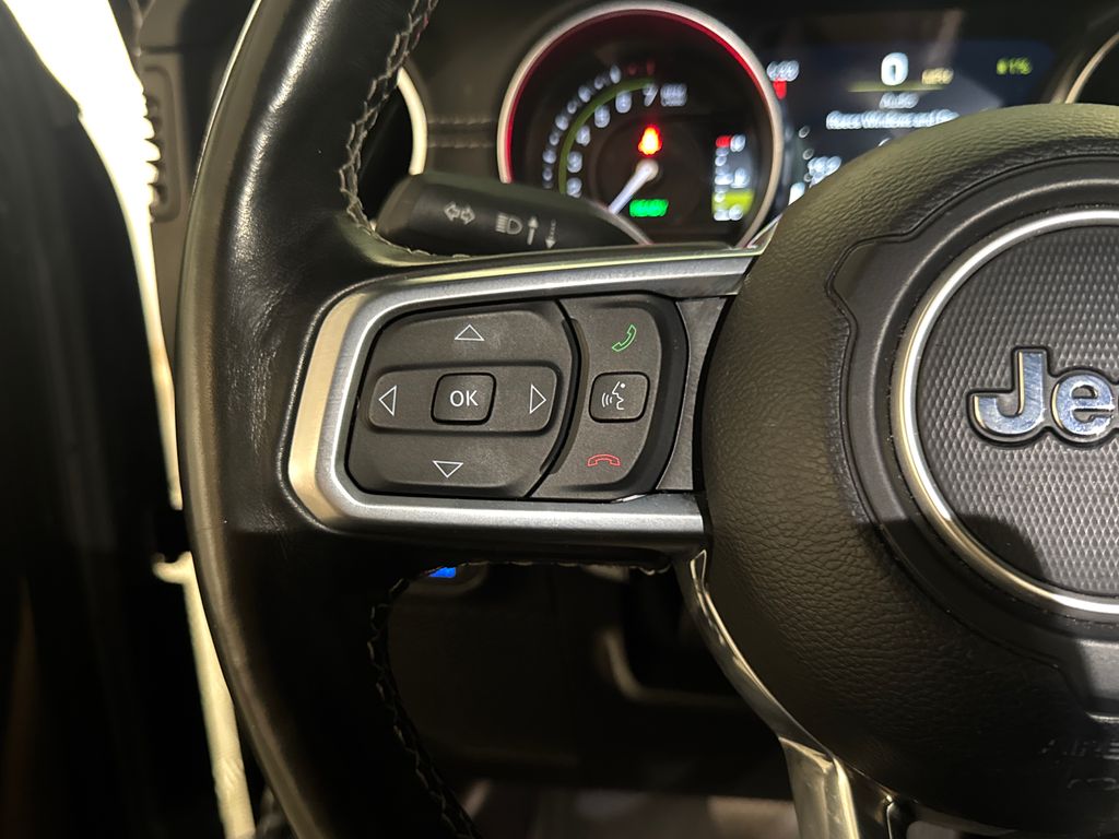 Certified Used 2021 Black Jeep Unlimited Rubicon 4xe image 18