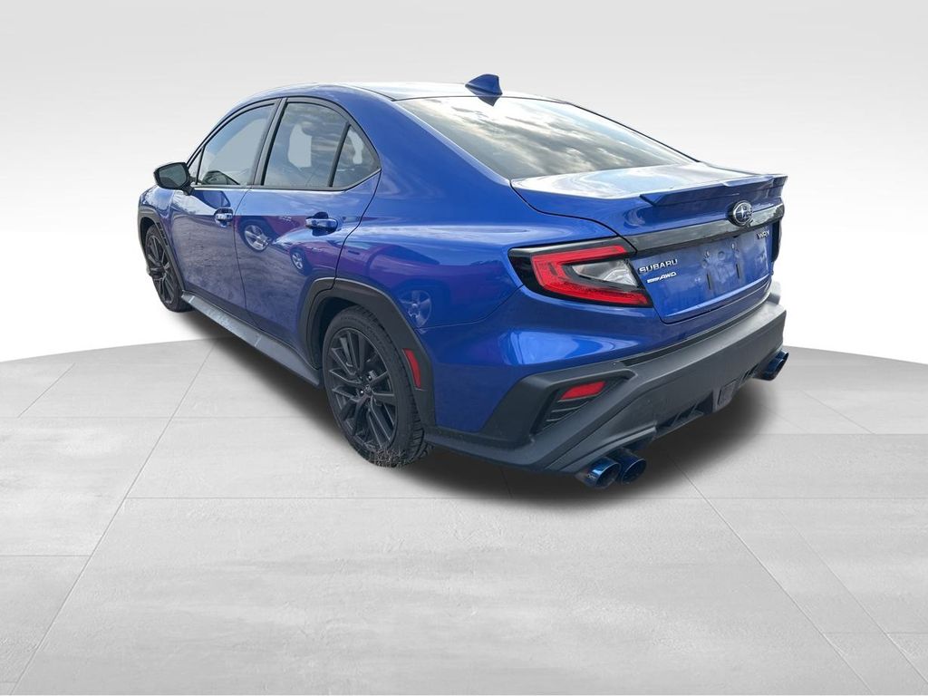 2022 WR Blue Pearl Subaru WRX Premium AWD Sedan