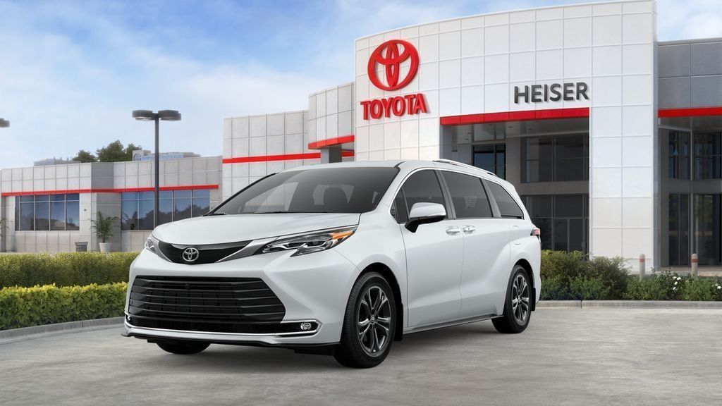 Pearl 2026 Toyota Sienna Minivan All-Wheel Drive Continuously Variable Transmission