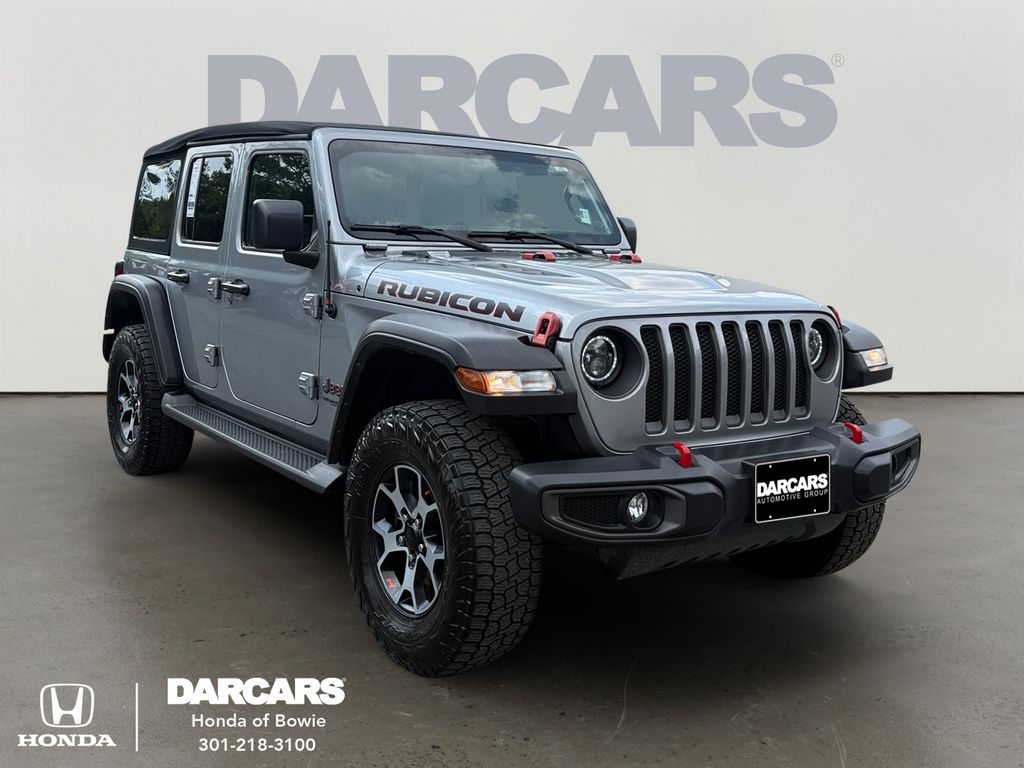 Billet Silver Metallic Clearcoat 2021 Jeep Wrangler SUV / Crossover Four-Wheel Drive 8-Speed Automatic