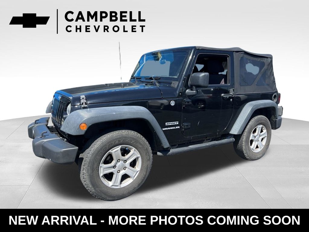 Black Clearcoat 2013 Jeep Wrangler Sport 4WD SUV / Crossover Four-Wheel Drive 5-Speed Automatic