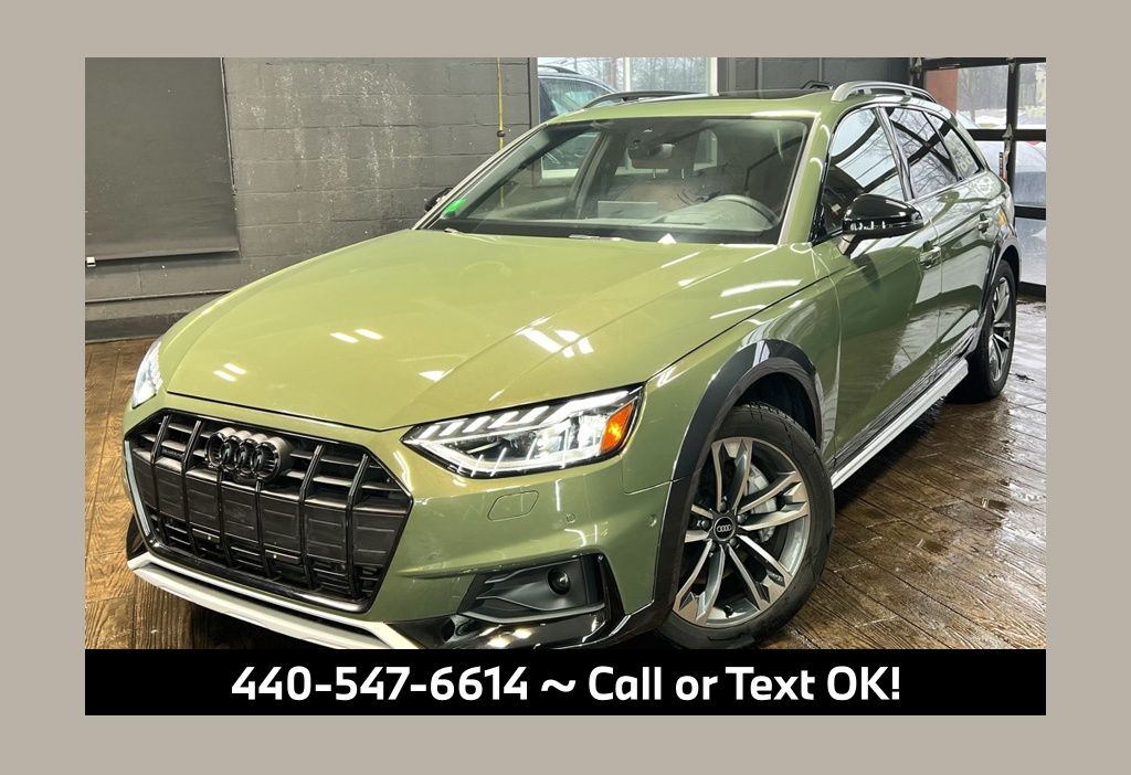 Green Metallic 2024 Audi A4 Allroad quattro Prestige 45 TFSI AWD Wagon All-Wheel Drive 7-Speed Automatic