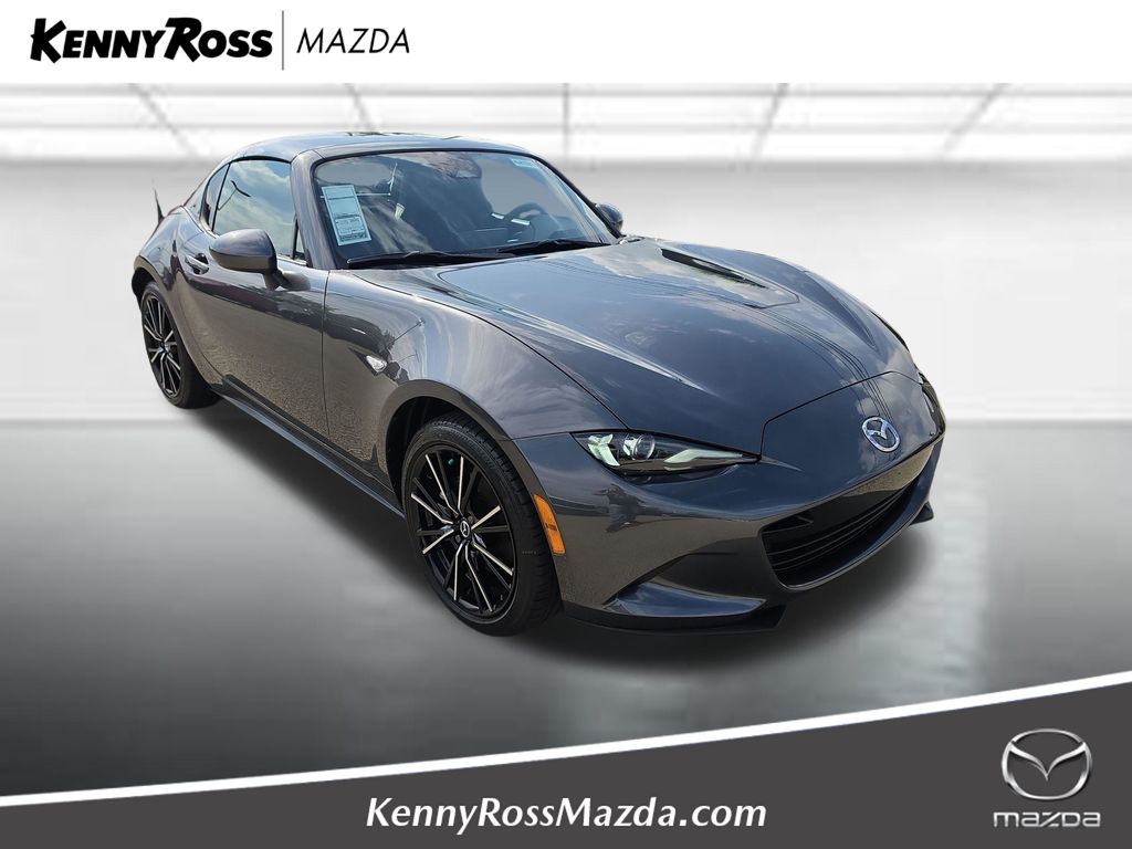 Machine Gray Metallic 2026 Mazda MX-5 Miata Convertible Rear-Wheel Drive Manual