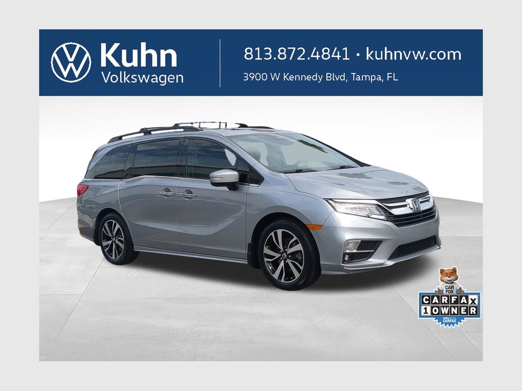 Lunar Silver Metallic 2020 Honda Odyssey Minivan Front-Wheel Drive Automatic