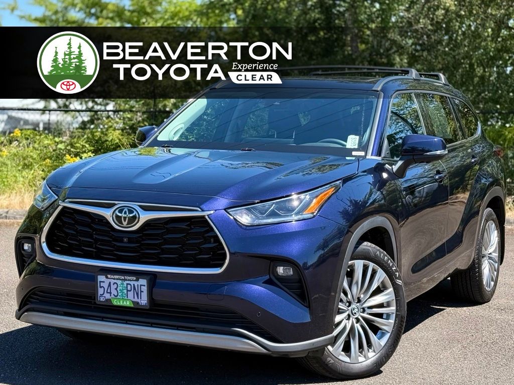 Blueprint 2023 Toyota Highlander Platinum AWD SUV / Crossover All-Wheel Drive 8-Speed Automatic