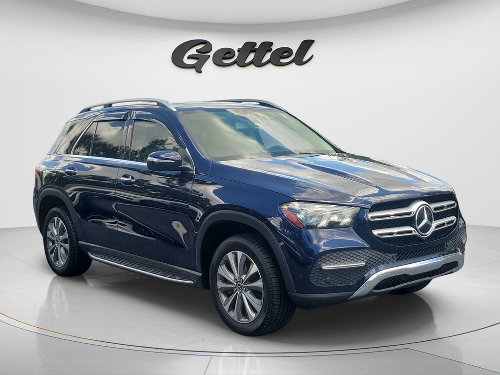 Used 2020 Blue Mercedes-Benz GLE 350 image 3