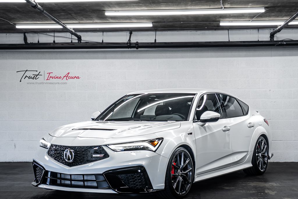 Platinum White Pearl 2026 Acura Integra Type S FWD Sedan Front-Wheel Drive 6-Speed Manual