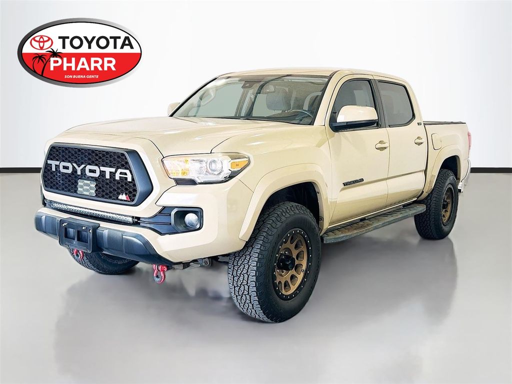 Brown (Beige / Tan) 2018 Toyota Tacoma Pickup Truck Four-Wheel Drive 6-Speed Automatic