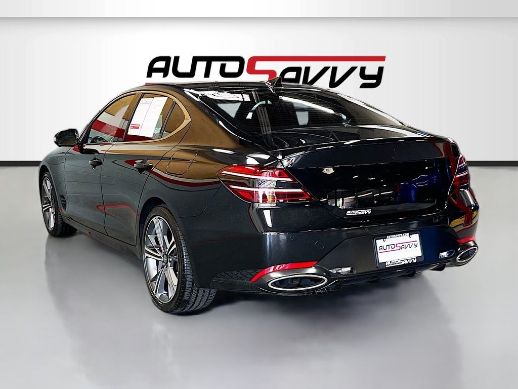 Used 2024 Black Genesis 3.3T Sport Advanced image 5