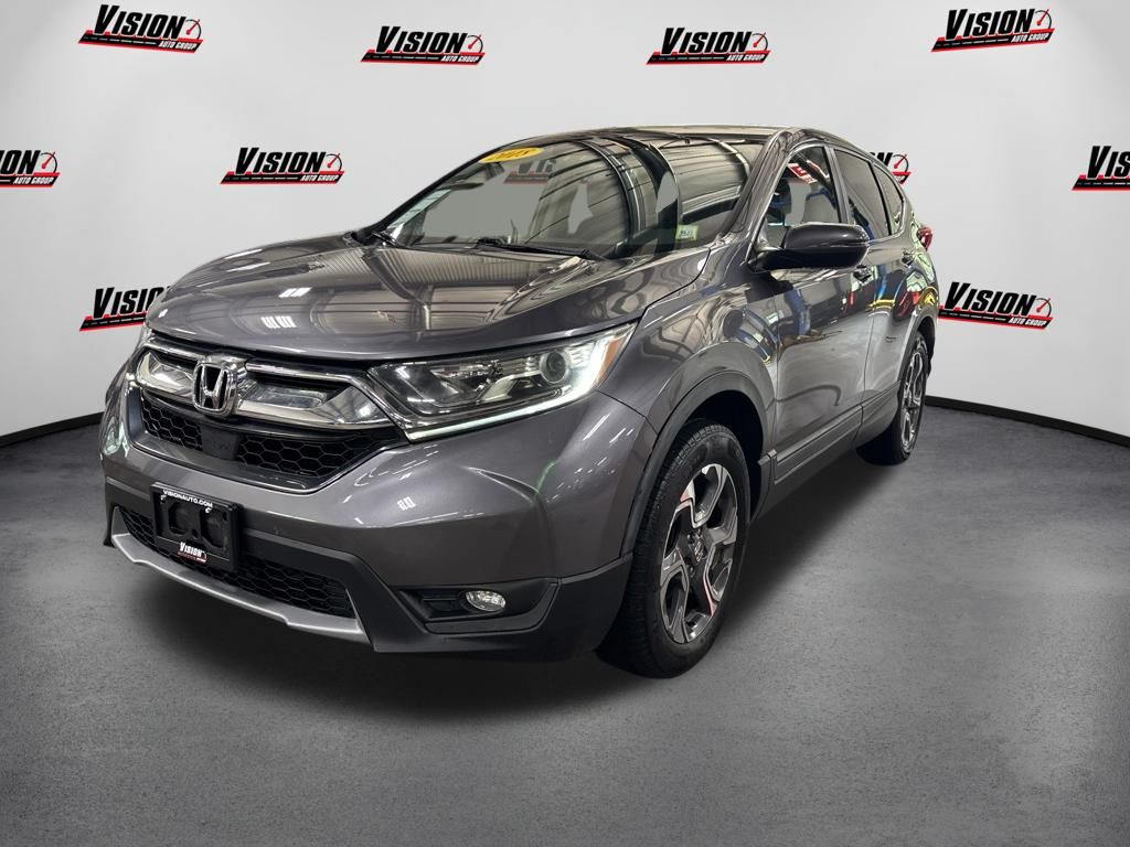 Gray 2018 Honda CR-V SUV / Crossover All-Wheel Drive Continuously Variable Transmission