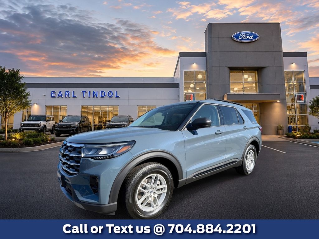 Vapor Blue Metallic 2026 Ford Explorer SUV / Crossover Rear-Wheel Drive Automatic
