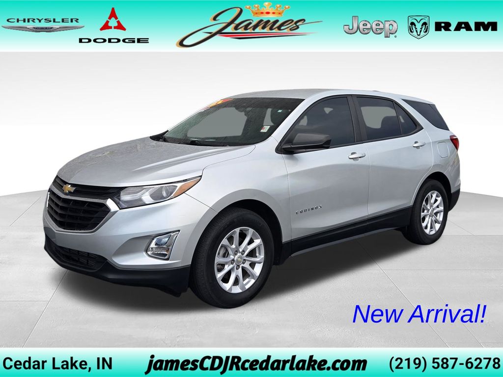 Silver Ice Metallic 2021 Chevrolet Equinox SUV / Crossover Front-Wheel Drive 6-Speed Automatic Overdrive