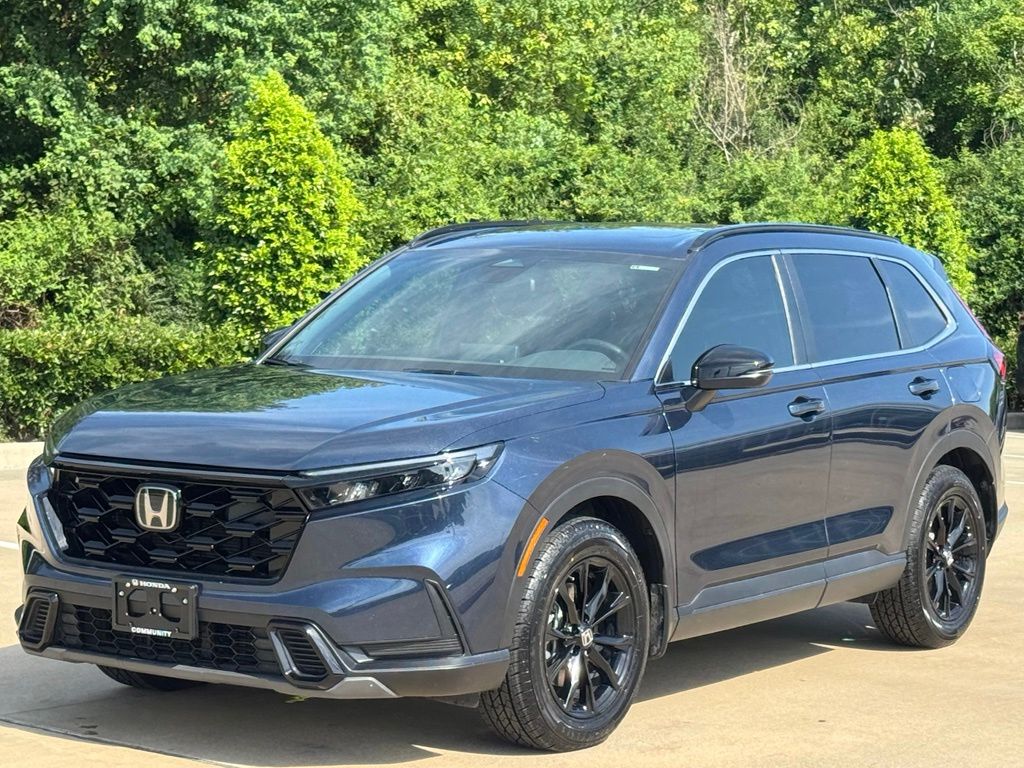 2024 Honda CR-V Hybrid Sport Blue at Parkway Family Mazda