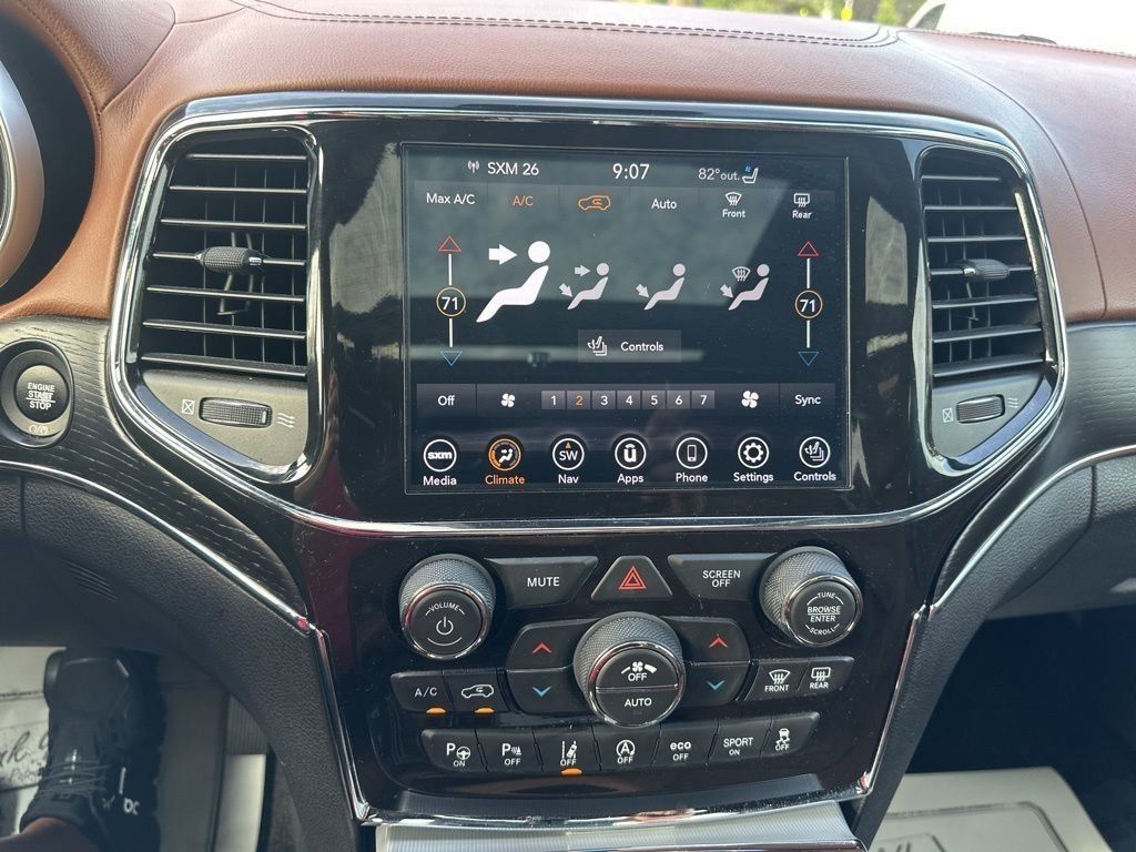 2021 Velvet Red Pearlcoat Jeep Grand Cherokee Summit 4X4 SUV