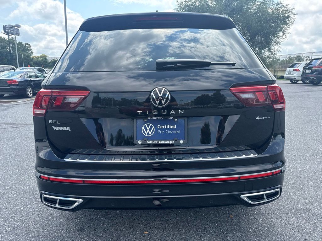 2022 Volkswagen Tiguan 2.0T SEL R-Line Black at Subaru and VW of Moon Township