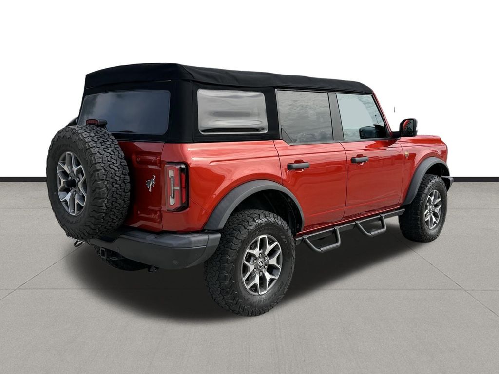 2022 Ford Bronco Badlands Red at Martin Chrysler Dodge Jeep Ram