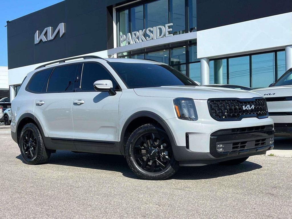 Wolf Gray 2024 Kia Telluride SX-Prestige X-Pro AWD SUV / Crossover All-Wheel Drive 8-Speed Automatic