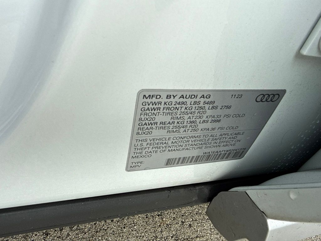 Used 2024 White Audi 45 S line Premium image 20