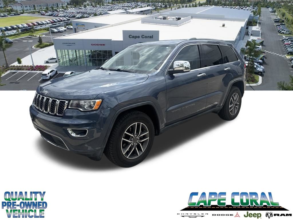 Pacific Blue Clearcoat 2019 Jeep Grand Cherokee SUV / Crossover 4X2 8-Speed Automatic