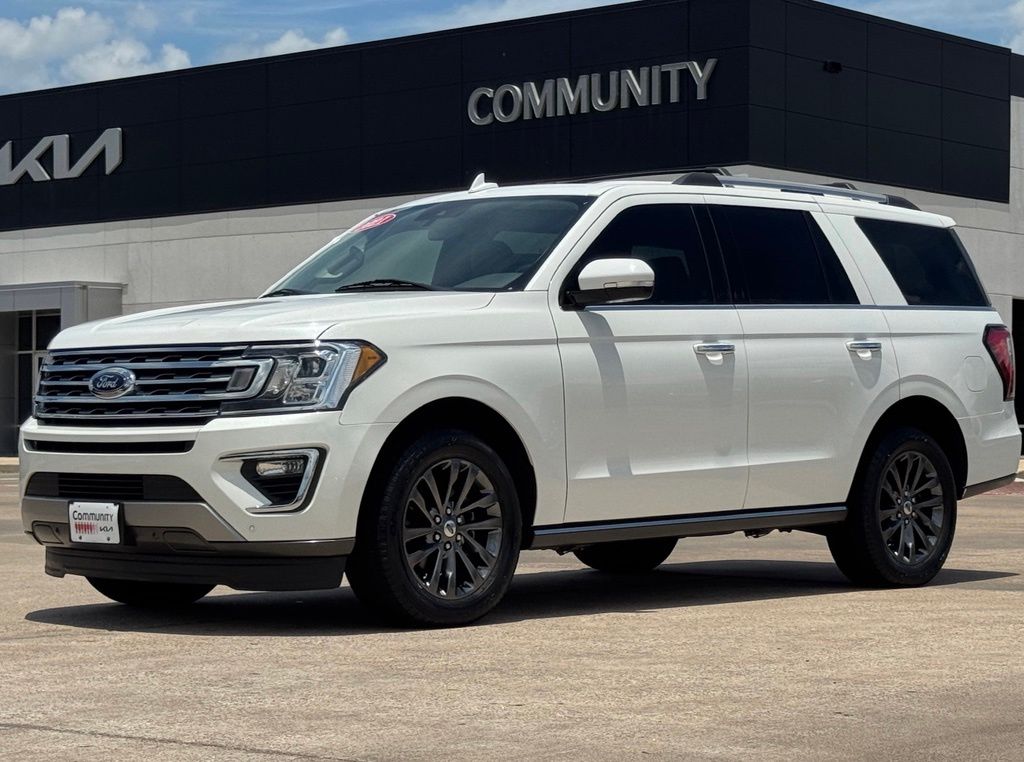 2021 Ford Expedition Limited White at Cook Ford