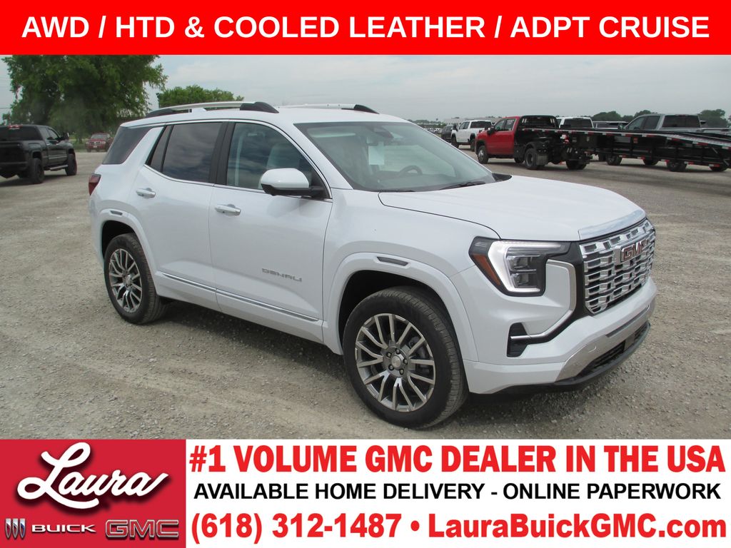 Glacier White Tricoat 2026 GMC Terrain SUV / Crossover Four-Wheel Drive 8-Speed Automatic Overdrive