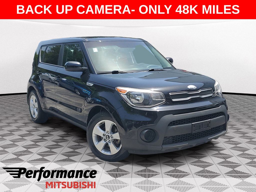 Shadow Black 2017 Kia Soul Wagon Front-Wheel Drive 6-Speed Automatic